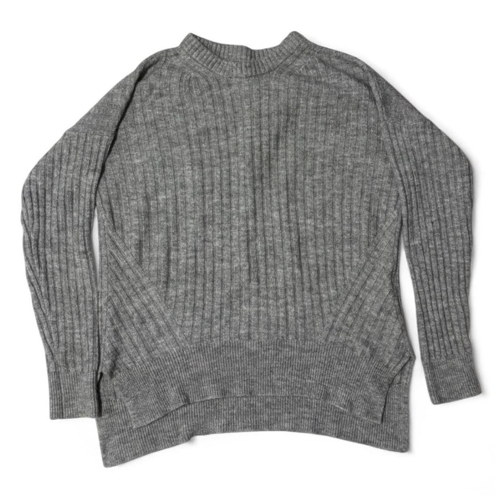 Abercrombie & Fitch Heather Gray Sweater